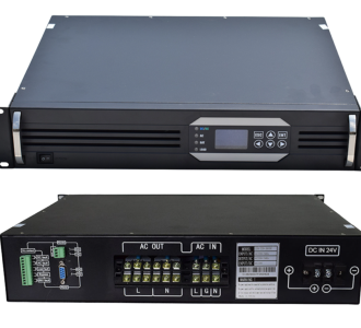 Bộ chuyển đổi nguồn gắn tủ rack - Biến tần gắn tủ rack 24VDC/220VAC 1kVA ~ 3kVA