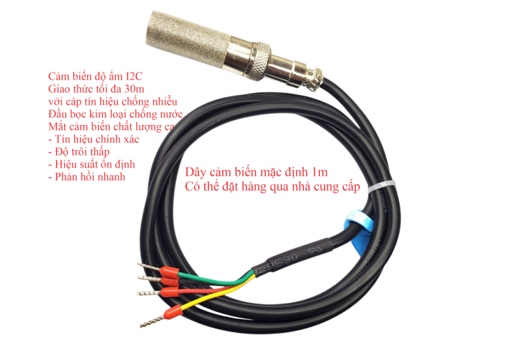 Bộ điều khiển độ ẩm tự động HC-110M - Cảm biến (đầu dò) chống nước
