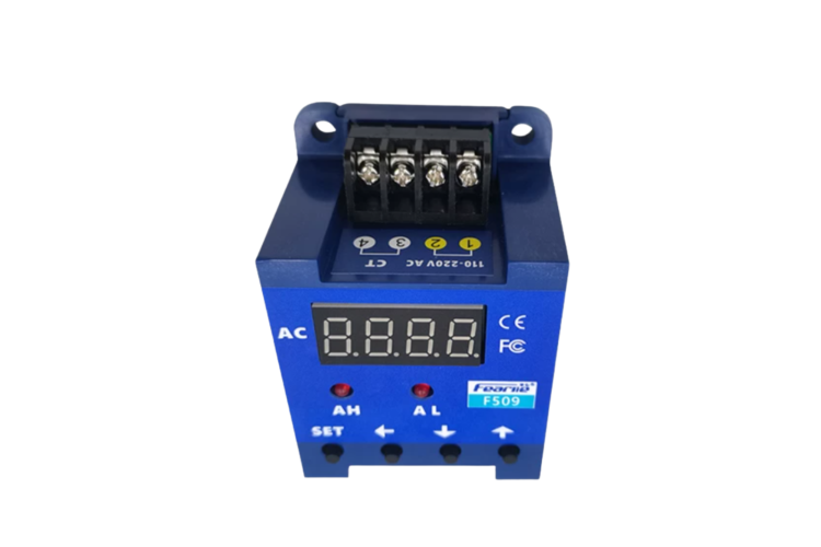 Bộ điều khiển dòng điện cảm ứng AC F509 & CT 600/5A Max 600A