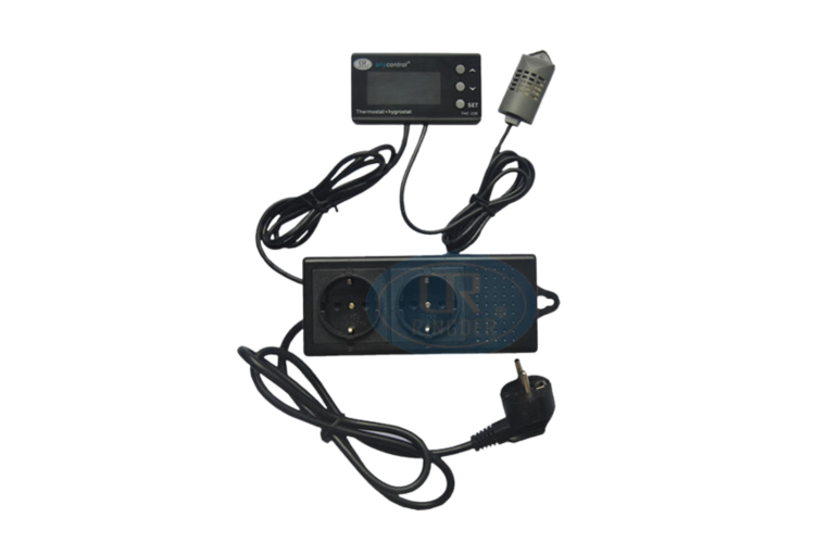 Bộ điều khiển nhiệt độ, độ ẩm ngày và đêm liền ổ cắm THC-220