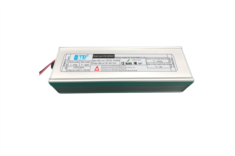 Bộ chuyển đổi nguồn AC/DC 220VAC - 46VDC 400W RM-400S46V