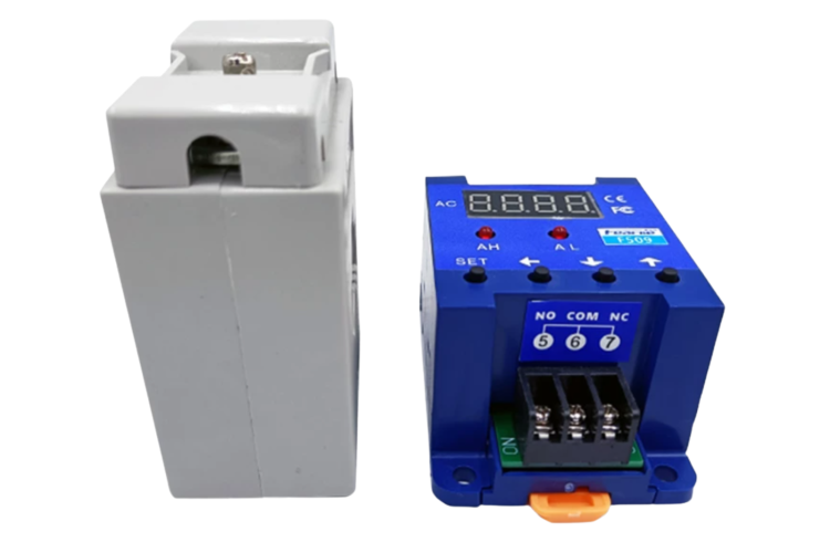 Bộ điều khiển dòng điện cảm ứng AC F509 & CT 600/5A Max 600A