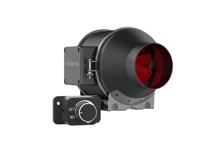Quạt hút ống dẫn động cơ EC phi 150mm 6 inch - Inline duct fan EC 150mm 6 inch