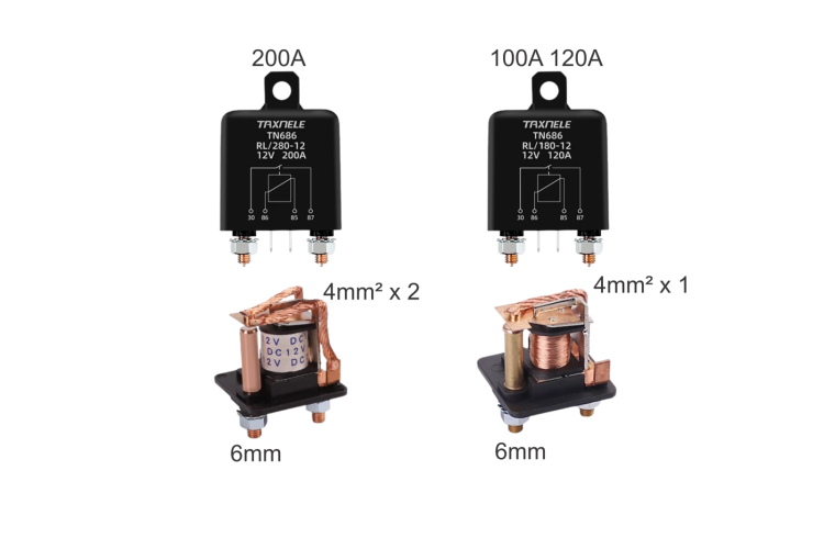 Relay khởi động 12V 100A TN686