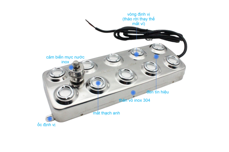 Vỉ phun sương, tạo ẩm siêu âm 10 mắt Model RM-10D48F